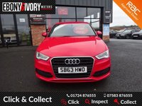 USED 2014 63 AUDI A3 1.6 TDI S LINE 5d 104 BHP FULLY SERVICED+1 YEAR MOT+BREAKDOWN COVER
