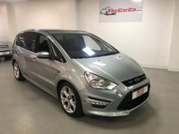 USED 2014 14 FORD S-MAX 2.0 TITANIUM X SPORT TDCI 5d 161 BHP * 7 SEATS * PAN ROOF * NAV * AIR CON * CLIMATE * PRIVACY * 18 INCH ALLOYS * PAN ROOF *