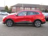 USED 2019 19 RENAULT KADJAR 1.3 S EDITION TCE 5d 139 BHP Finished in FLAME RED MET with part LEATHER Trim. This Renault Kadjar is a spacious SUV that's perfect for the family. It looks stylish thanks to the swooping curves and creases that define the distinctive looks of the modern Renaults. Features include, Sat Nav, B/Tooth, DAB, Part Leather, Pan Roof, 19" ALLOYS, POWER FOLDING DOOR MIRRORS,  REAR VIEW CAMERA and much more. Dealer serviced at 4880 miles and at 6509 miles.