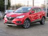 USED 2019 19 RENAULT KADJAR 1.3 S EDITION TCE 5d 139 BHP Finished in FLAME RED MET with part LEATHER Trim. This Renault Kadjar is a spacious SUV that's perfect for the family. It looks stylish thanks to the swooping curves and creases that define the distinctive looks of the modern Renaults. Features include, Sat Nav, B/Tooth, DAB, Part Leather, Pan Roof, 19" ALLOYS, POWER FOLDING DOOR MIRRORS,  REAR VIEW CAMERA and much more. Dealer serviced at 4880 miles and at 6509 miles.