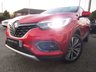 USED 2019 19 RENAULT KADJAR 1.3 S EDITION TCE 5d 139 BHP Finished in FLAME RED MET with part LEATHER Trim. This Renault Kadjar is a spacious SUV that's perfect for the family. It looks stylish thanks to the swooping curves and creases that define the distinctive looks of the modern Renaults. Features include, Sat Nav, B/Tooth, DAB, Part Leather, Pan Roof, 19" ALLOYS, POWER FOLDING DOOR MIRRORS,  REAR VIEW CAMERA and much more. Dealer serviced at 4880 miles and at 6509 miles.