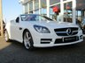 USED 2013 63 MERCEDES-BENZ SLK 2.1 SLK250 CDI BLUEEFFICIENCY AMG SPORT 2d 204 BHP Finished in CIRRUS WHITE with Black LEATHER TRIM. This SLK is a low mileage luxury two-seater roadster. This great looking head turner is stylish and offers impressive refinement thanks to its folding hard-top. It is affordable with economical running costs. Buy today at winter prices and enjoy in the summer. Features include SAT NAV, Full Leather, DAB radio, B/Tooth, Cruise Control, 18" Alloys and much more. Dealer serviced at 27583 miles, 45151 miles and at 54652 miles on 3/8/2021. .
