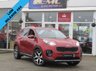 USED 2016 66 KIA SPORTAGE 2.0 CRDI GT-LINE 5d 134 BHP Finished in INFRA RED METALLIC with Full 2 TONE HEATED LEATHER trim.This Sportage is one of the best SUV's on the market. It offers striking looks and spacious interior. Features include Sat Nav, 19-inch alloys, tinted windows, rain-sensing wipers, LED headlights, keyless start, Heated front and rear seats, 8-inch touchscreen, Cruise control and Parking sensors. Serviced at 10167 miles, 19209 miles, 30418 miles, 37884 miles, and at 42228 miles on 21/8/2021