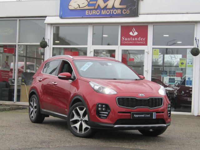 2016 66 Kia Sportage 2.0 CRDI GT-LINE 5d 134 BHP