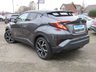 USED 2018 18 TOYOTA CHR 1.8 DYNAMIC 5d 122 BHP Finished in DECUMA GREY METALLIC with contrasting GREY/BLUE HEATED Trim. Stepping into this C-HR cabin is like climbing into a car from the future. It is stylish, practical and with its hybrid engine makes it cheap to run. Features include, Balance of Toyota 5 year Warranty, Sat Nav, Rear View Camera, Auto Parking, Heated Seats, Power Folding Mirrors, DAB, B/Tooth and much more. Toyota Dealer serviced at 21000 miles, 31840 miles, 41046 miles, 55584 miles and at 67635 miles on 15/11/2021.