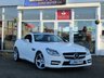 USED 2014 14 MERCEDES-BENZ SLK 2.1 SLK250 CDI BLUEEFFICIENCY AMG SPORT 2d 204 BHP Finished in CIRRUS WHITE with Black Sports LEATHER TRIM. This SLK is a luxury two-seater roadster. This great looking head turner is stylish and offers impressive refinement thanks to its folding hard-top, along with affordable and economical running costs, buy today at winter prices and enjoy in the summer. Features include Full Black Leather, DAB radio, B/Tooth, Cruise Control, 18" Alloys and much more. Dealer serviced at 13179 miles.