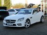 USED 2014 14 MERCEDES-BENZ SLK 2.1 SLK250 CDI BLUEEFFICIENCY AMG SPORT 2d 204 BHP Finished in CIRRUS WHITE with Black Sports LEATHER TRIM. This SLK is a luxury two-seater roadster. This great looking head turner is stylish and offers impressive refinement thanks to its folding hard-top, along with affordable and economical running costs, buy today at winter prices and enjoy in the summer. Features include Full Black Leather, DAB radio, B/Tooth, Cruise Control, 18" Alloys and much more. Dealer serviced at 13179 miles.