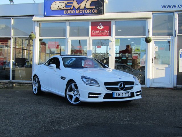 2014 14 Mercedes-Benz Slk 2.1 SLK250 CDI BLUEEFFICIENCY AMG SPORT 2d 204 BHP