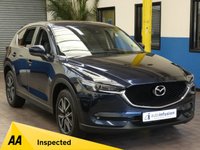 USED 2018 67 MAZDA CX-5 2.2 D SPORT NAV 5d 148 BHP SAT NAV LEATHER HEATED SEATS, REVERSING CAMERA, BOSE SOUND SYSTEM