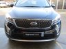 USED 2016 66 KIA SORENTO 2.2 CRDI KX-2 ISG 5d 197 BHP Finished in MIDNIGHT BLACK with contrasting BLACK HEATED LEATHER trim. This car comes with the balance of Kia 7 year warranty and with FSH. The Kia Sorento is one of the best 7 Seater, 4x4, MPV's on the market today, It offers striking looks and makes an ideal family and towing SUV. Features include, Nav, Heated Steering wheel, Rear View Camera, Heated Front and Rear Leather Seats, DAB and more. KIA DEALER Serviced at 19185 miles, 39001 miles, 60227 miles and at 74029 miles on arrival at EMC