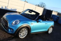 USED 2016 16 MINI CONVERTIBLE 1.5 COOPER 2d 134 BHP CHILI PACK VIEW AND RESERVE ONLINE OR CALL 01527-853940 FOR MORE INFO.