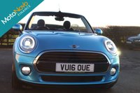 USED 2016 16 MINI CONVERTIBLE 1.5 COOPER 2d 134 BHP CHILI PACK VIEW AND RESERVE ONLINE OR CALL 01527-853940 FOR MORE INFO.