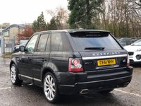 USED 2011 05 LAND ROVER RANGE ROVER SPORT 3.0 SDV6 HSE 5d 255 BHP 6 MONTHS WARRANTY AND; BREAKDOWN  COVER + GOOD SERVICE HISTORY + FRONT AND REAR HEATED SEATS + FULL LEATHER + HARMON KARDON SOUND SYSTEM + DAB + SAT NAV + AUX + KEYLESS START +  MEMORY SEATS + REAR VIEW CAMERA + BLUETOOTH + PADDLE SHIFTERS + 22 INCH ALLOY WHEELS + FANTASTIC RATES OF FINANCE AVAILABLE +