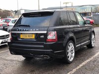 USED 2011 05 LAND ROVER RANGE ROVER SPORT 3.0 SDV6 HSE 5d 255 BHP 6 MONTHS WARRANTY AND; BREAKDOWN  COVER + GOOD SERVICE HISTORY + FRONT AND REAR HEATED SEATS + FULL LEATHER + HARMON KARDON SOUND SYSTEM + DAB + SAT NAV + AUX + KEYLESS START +  MEMORY SEATS + REAR VIEW CAMERA + BLUETOOTH + PADDLE SHIFTERS + 22 INCH ALLOY WHEELS + FANTASTIC RATES OF FINANCE AVAILABLE +