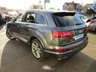 USED 2016 16 AUDI Q7 3.0 TDI QUATTRO S LINE 5d 269 BHP Finished in DAYTONA GREY PEARL MET with contrasting FULL HEATED BLACK LEATHER trim. This handsome looking SUV is a great all rounder. It's one the most popular in the 4x4 class. Features include 7 Seats, Full Black Leather/Alcantara, 21" Alloys, Sat Nav, B/Tooth, Electric folding rear seats, Power Boot, Park Sensors, DAB, Run Lights and much more. Dealer Serviced at 20186 miles, 46257 miles, 54387 miles, 56497 miles and on arrival at 64775 miles.