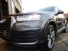 USED 2016 16 AUDI Q7 3.0 TDI QUATTRO S LINE 5d 269 BHP Finished in DAYTONA GREY PEARL MET with contrasting FULL HEATED BLACK LEATHER trim. This handsome looking SUV is a great all rounder. It's one the most popular in the 4x4 class. Features include 7 Seats, Full Black Leather/Alcantara, 21" Alloys, Sat Nav, B/Tooth, Electric folding rear seats, Power Boot, Park Sensors, DAB, Run Lights and much more. Dealer Serviced at 20186 miles, 46257 miles, 54387 miles, 56497 miles and on arrival at 64775 miles.