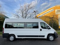 USED 2014 14 PEUGEOT BOXER 2.2 HDI 335 L3H2 130 MINIBUS 15 SEAT LOW MILEAGE  