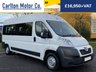 USED 2014 14 PEUGEOT BOXER 2.2 HDI 335 L3H2 130 MINIBUS 15 SEAT LOW MILEAGE  