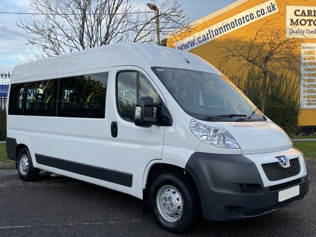 2014 14 Peugeot Boxer 2.2 HDI 335 L3H2 130 MINIBUS 15 SEAT LOW MILEAGE 