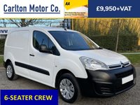 USED 2017 67 CITROEN BERLINGO 1.6 850 ENTERPRISE L1 [ CREW COMBI VAN ] BLUEHDI 100 BHP 6 Seater