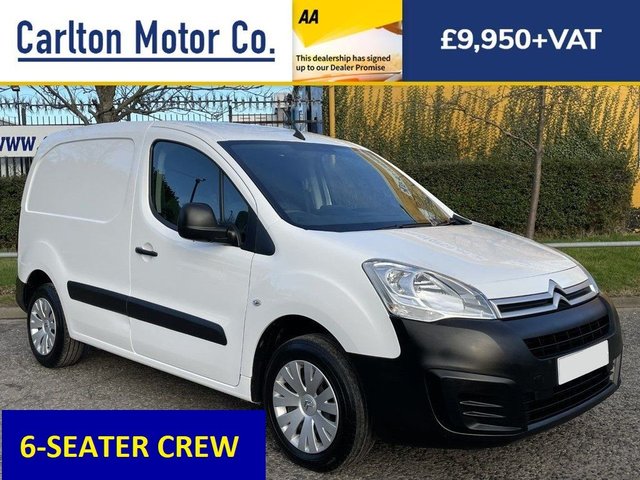 2017 67 Citroen Berlingo 1.6 850 ENTERPRISE L1 [ CREW COMBI VAN ] BLUEHDI 100 BHP