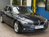 USED 2016 66 BMW 3 SERIES 2.0 330E SPORT 4d 181 BHP &pound;0 ROAD TAX SAT NAV PARKING SENSORS VAT Q