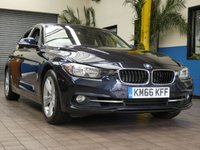 USED 2016 66 BMW 3 SERIES 2.0 330E SPORT 4d 181 BHP &pound;0 ROAD TAX SAT NAV PARKING SENSORS VAT Q