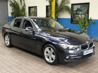 USED 2016 66 BMW 3 SERIES 2.0 330E SPORT 4d 181 BHP &pound;0 ROAD TAX SAT NAV PARKING SENSORS VAT Q