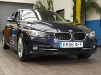 USED 2016 66 BMW 3 SERIES 2.0 330E SPORT 4d 181 BHP &pound;0 ROAD TAX SAT NAV PARKING SENSORS VAT Q