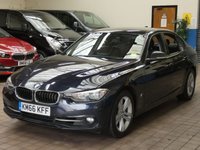 USED 2016 66 BMW 3 SERIES 2.0 330E SPORT 4d 181 BHP &pound;0 ROAD TAX SAT NAV PARKING SENSORS VAT Q