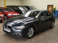 USED 2016 66 BMW 3 SERIES 2.0 330E SPORT 4d 181 BHP &pound;0 ROAD TAX SAT NAV PARKING SENSORS VAT Q