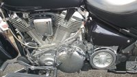 USED 2002 YAMAHA XV 1600 Roadstar Custom Cruiser Stunning in black with lots of sparkling chrome