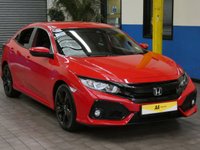USED 2018 68 HONDA CIVIC 1.0 VTEC SR 5d 128 BHP SAT NAV PARKING SENSORS GENUINE LOW MILEAGE