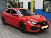 USED 2018 68 HONDA CIVIC 1.0 VTEC SR 5d 128 BHP SAT NAV PARKING SENSORS GENUINE LOW MILEAGE