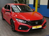 USED 2018 68 HONDA CIVIC 1.0 VTEC SR 5d 128 BHP SAT NAV PARKING SENSORS GENUINE LOW MILEAGE