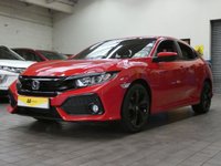USED 2018 68 HONDA CIVIC 1.0 VTEC SR 5d 128 BHP SAT NAV PARKING SENSORS GENUINE LOW MILEAGE