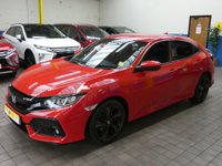 USED 2018 68 HONDA CIVIC 1.0 VTEC SR 5d 128 BHP SAT NAV PARKING SENSORS GENUINE LOW MILEAGE