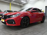 USED 2018 68 HONDA CIVIC 1.0 VTEC SR 5d 128 BHP SAT NAV PARKING SENSORS GENUINE LOW MILEAGE