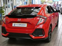 USED 2018 68 HONDA CIVIC 1.0 VTEC SR 5d 128 BHP SAT NAV PARKING SENSORS GENUINE LOW MILEAGE