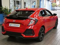 USED 2018 68 HONDA CIVIC 1.0 VTEC SR 5d 128 BHP SAT NAV PARKING SENSORS GENUINE LOW MILEAGE