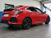 USED 2018 68 HONDA CIVIC 1.0 VTEC SR 5d 128 BHP SAT NAV PARKING SENSORS GENUINE LOW MILEAGE