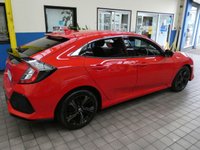 USED 2018 68 HONDA CIVIC 1.0 VTEC SR 5d 128 BHP SAT NAV PARKING SENSORS GENUINE LOW MILEAGE