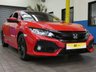 USED 2018 68 HONDA CIVIC 1.0 VTEC SR 5d 128 BHP SAT NAV PARKING SENSORS GENUINE LOW MILEAGE