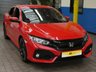 USED 2018 68 HONDA CIVIC 1.0 VTEC SR 5d 128 BHP SAT NAV PARKING SENSORS GENUINE LOW MILEAGE