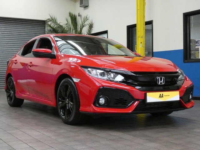2018 68 Honda Civic 1.0 VTEC SR 5d 128 BHP