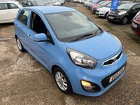 USED 2013 13 KIA PICANTO 1.0 2 5d 68 BHP 1 Owner & Full Service History