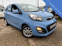 USED 2013 13 KIA PICANTO 1.0 2 5d 68 BHP 1 Owner & Full Service History