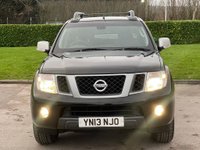 USED 2013 13 NISSAN NAVARA 2.5 DCI PLATINUM 4X4 SHR DCB 188 BHP STEEL TOP + SAT NAV + R , CAMERA