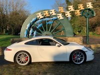 USED 2012 62 PORSCHE 911 3.8 CARRERA S PDK 2d 400 BHP STUNNING 2012/62 PORSCHE CARERRA 'S' S 3.8 PDK-AUTOMATIC - 30,555 MILES ONLY - 2 FORMER KEEPERS - FULL PORSCHE MAIN DEALER SERVICE HISTORY - 20 INCH BRIGHT SILVER ALLOYS - FULL GREY/BLUE LEATHER - GREAT SPECIFICATION COSTING IN EXCESS OF &pound;92000.00 WHEN NEW