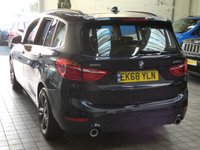USED 2018 68 BMW 2 SERIES 2.0 220D XDRIVE SPORT GRAN TOURER 5d 188 BHP 7 SEAT SAT NAV PART LEATHER